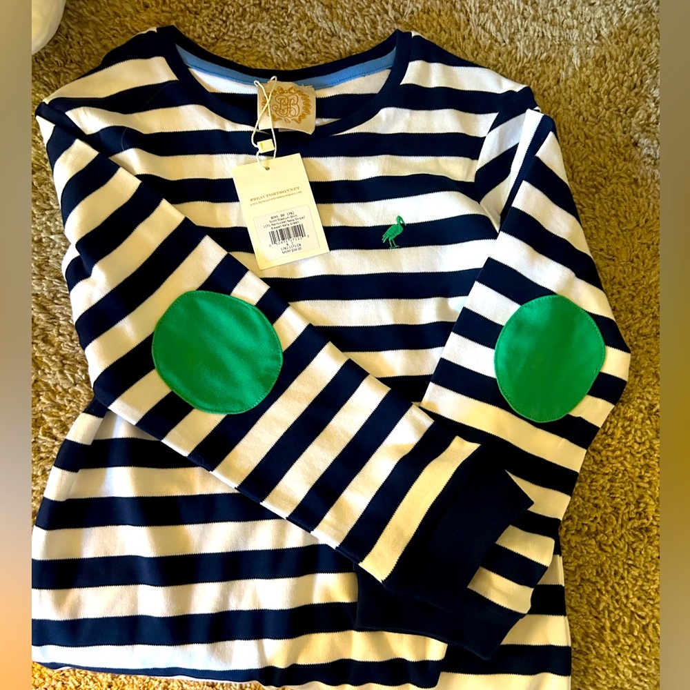 Boys elbow patch long sleeve shirt